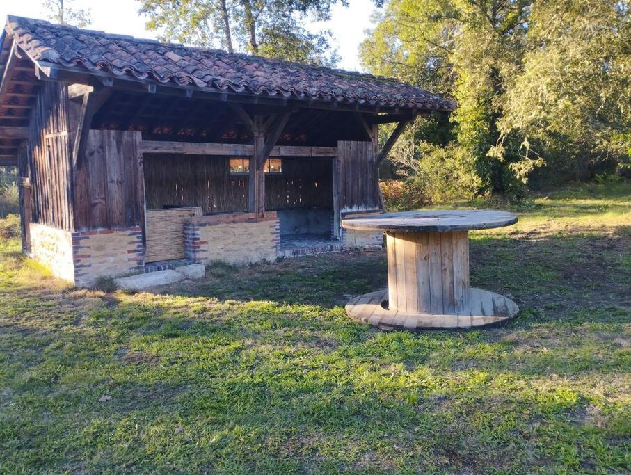 Willa Ancienne Grange Landaise Brocas Zewnętrze zdjęcie